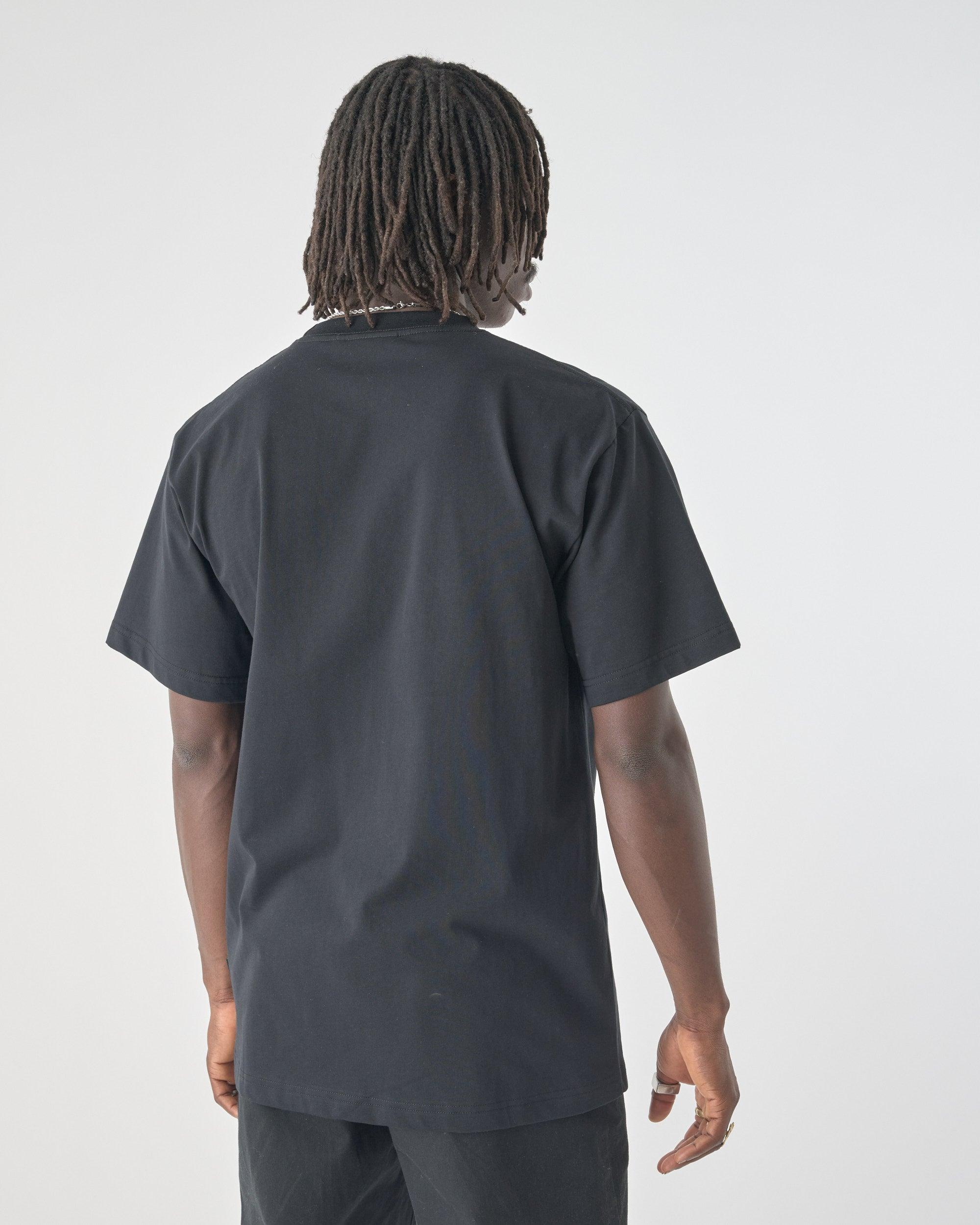 Cleptomanicx Black Ligull Classic T-Shirt Herren schwarz 